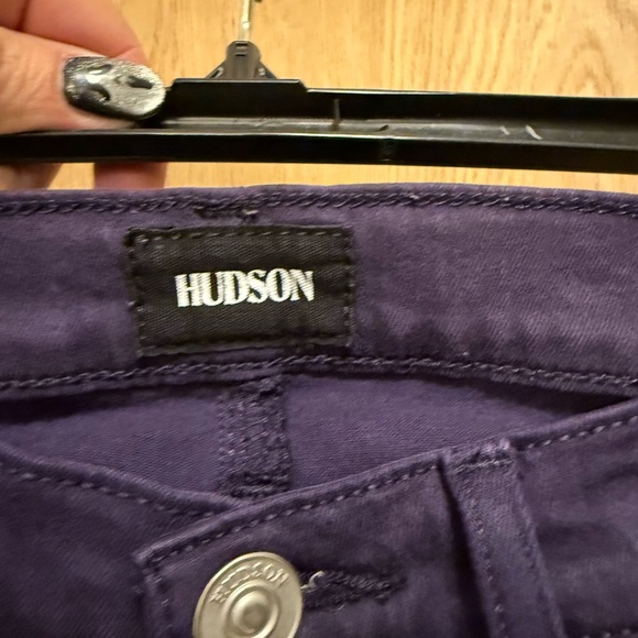 Hudson Purple Skinny Jeans Size 25 (Waist 25”) - Picture 2 of 5